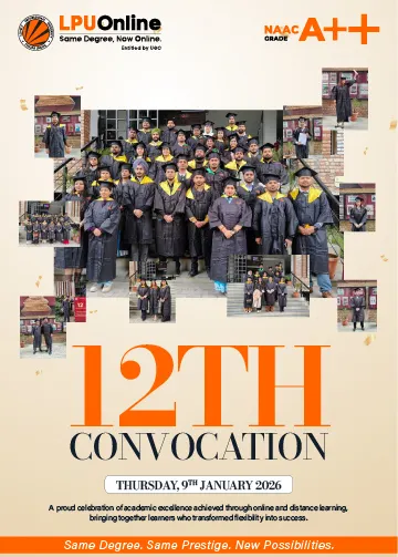 LPU Online 12th Convocation